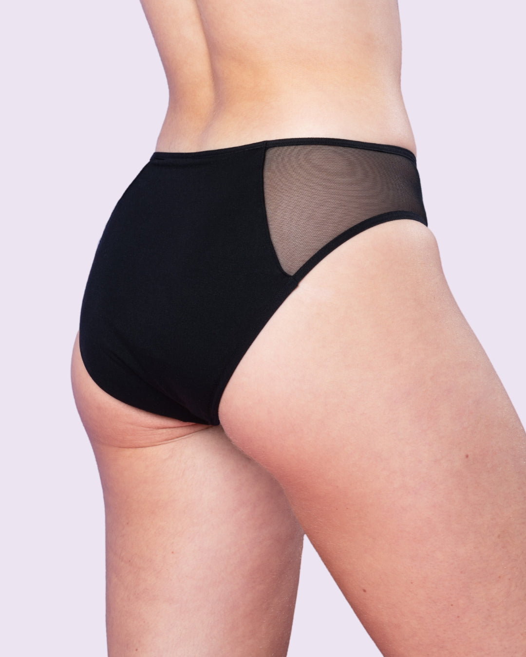 Period Panty – Hipster mit Mesh (Heavy Flow)