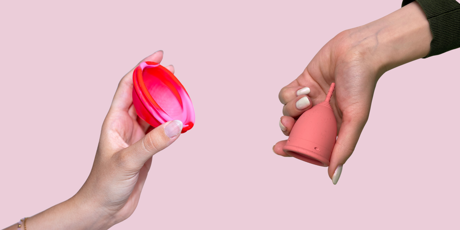 Unterschied Menstruationstasse und Menstruationsdics