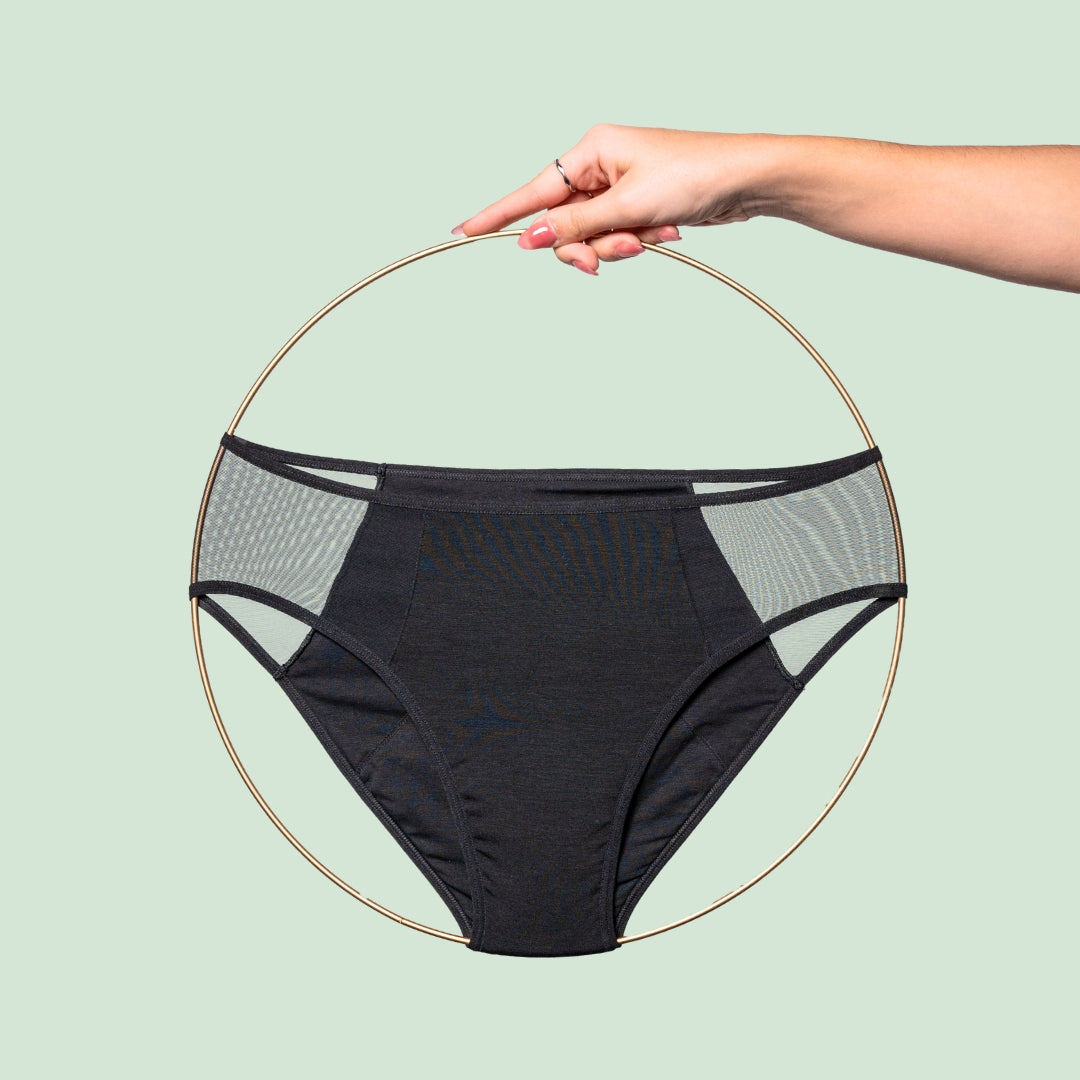 Culotte menstruelle – Hipster avec Mesh (fort flux)