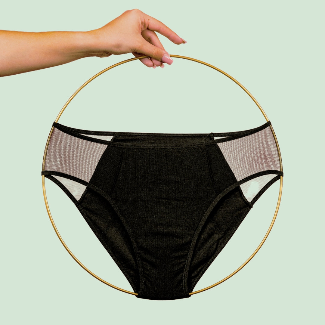 Period Panty – Hipster mit Mesh (strong flow)