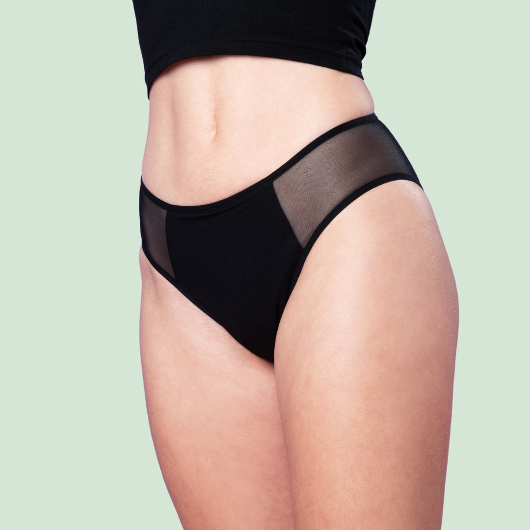 Period Panty – Hipster mit Mesh (strong flow)