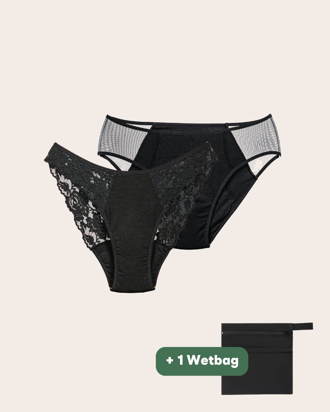 Höhle der Löwen Deal 🦁 2 Period Panties + Wetbag